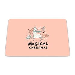 Bonamaison, Rectangle Pop Art Digital Printed Mouse Pad, Non-Slip Base, for Office and Home, Size: 22 x 18 cm