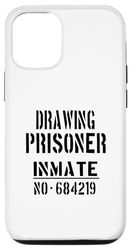 Coque pour iPhone 14 Pro Tiroirs/tiroirs/slogan humoristique « Rafting Prisoner Inmate »