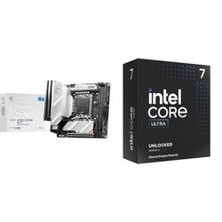 MSI MPG B760I Edge WiFi Carte Mère + Intel® Core™ Ultra 7 265KF processeur pour PC de Bureau 20 cœurs