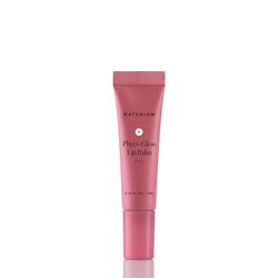 Naturium Phyto-Glow Lip Balm | With Shea Butter & Squalane, Sheer Tinted Colour | 10 ml, Petal