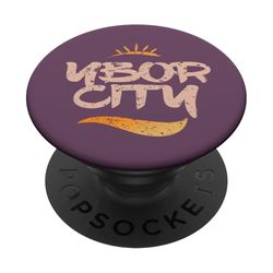 Ropa de calle Ybor City Florida PopSockets PopGrip Adhesivo