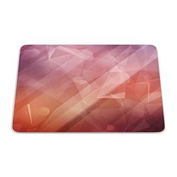 Questo Casa, Rectangle Digital Printed Mouse Pad, Non-Slip Base, for Office and Home, Size: 22 x 18 cm