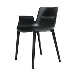 Kartell Cadeira de Piuma, preto, 62 x 77 x 54 cm