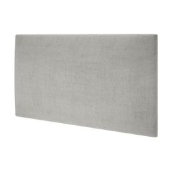 mollis homelike interiors Piatto Imbottito Rettangolare 60 x 30 cm, Schiuma, Argento