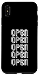 Aperto Custodia per iPhone XS Max