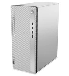 Lenovo IdeaCentre 5 Gen 7 Desktop (Intel Core i3-12100, 512 GB SSD, RAM 8 GB, DVD±RW, WiFi 6, Windows 11 Home), USB-toetsenbord en muis (zwart) - Cloud Grey