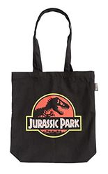Grupo Erik Cotton Tote Bag - Jurassic Park Merchandise | Cotton Shopping Bag 14x15x4 inches - 37x39x10 cm, Canvas Bag Gift | Jurassic World Rebirth
