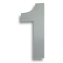 Carlisle Brass NUM10171BSS Numerals & Letters, Bright Stainless Steel
