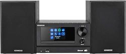 Kenwood M-7000S-B Microchaîne Noir avec Bluetooth, USB, CD et Radio Dab + FM
