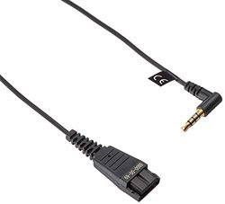 Jabra 8800-00-69 aansluitkabel QD naar jack voor BlackBerry/Apple iPhone zwart