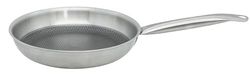 Elo 3582826 Poêle acier inoxydable 18/10, poêle sans PFAS, poêle antiadhésive, poêle induction, revêtement antiadhésif minéral sans PFAS, Acier inoxydable 18/10, Acier inox, Aluminium, Gris alu, 28 cm