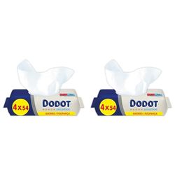 Dodot Toallitas para Bebé Sensitive - Paquete de 8 x 54 Toallitas - Total: 216 Toallitas