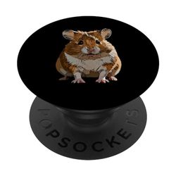 Hámster dorado mascota animal diseño gráfico hámster roedor PopSockets PopGrip Intercambiable