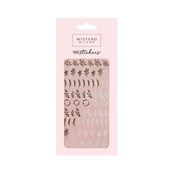 Mistero Milano MEADOW Nailart Sticker – Adesivi per smalto UV LED – Adesivi per unghie tradizionali – Decorazione elegante e alla moda – Principiante nail art fai da te manicure salone, durevole