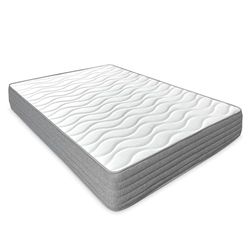 Duérmete Online - Colchón 80 x 200 Viscoelástico Frida con Cara Invierno/Verano, Ergonómico, Confort y Dureza Óptimos, Higiénico y Transpirable, Grosor 25cm