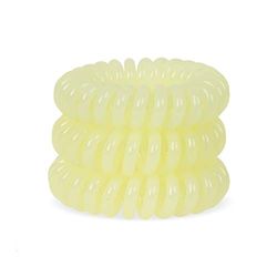 Lemon Pie SpiraBobble | Hair Bands for Women – 9Pcs Set Hair Bobbles | Durable Hair Tie | Spiral Ring for ponytails