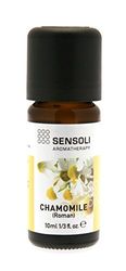 SENSOLI Chamomile Roman Essential Oil 10ml - Pure and Natural Essential Oil for Aromatherapy and Diffusers