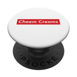 Cheem Creams Errore ortografico Divertente crema di formaggio ortografia sbagliata PopSockets PopGrip Intercambiabile