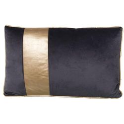 Alexandra House Living Cojín Gris Textil 50 x 30 cm
