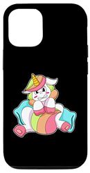 Coque pour iPhone 15 Licorne Oreiller