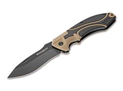 MAGNUM Unisex – Vuxen Advance Desert Pro 42 fickkniv, svart, en storlek