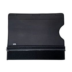 NC-17 Connect E-Bike - Custodia protettiva per batteria nel tubo inferiore, con chiusura in velcro e chiusura a zip, per tubi da 30 cm a 38 cm, nero, taglia unica