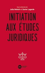 Initiation aux études juridiques