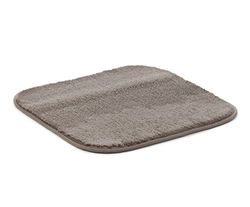 Gözze - Alfombrilla de Baño Premium Antideslizante, RIO, Microfibra, 50 x 45 cm - Marrón Topo