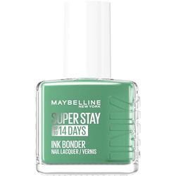 Maybelline New York - Vernis à Ongles Coloré Longue Tenue - Couleurs Intenses et Pigmentées - Renforce les Ongles Abîmés - Superstay Ink Bonder - Teinte : Sea Glass 959-12 ml