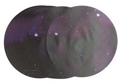 folia 682005 - lantaarngesneden ruimte, van transparant papier 115 g/m² voor ronde lantaarns, Ø 16,8 cm, 20 stuks, voor het knutselen van individuele lantaarns