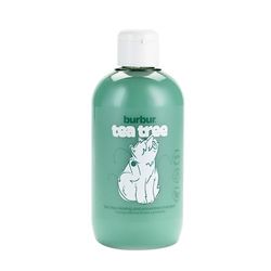 BURBUR - Tea Tree, Shampooing pour Animaux de Compagnie | 400 ML | Shampooing Végan pour Chiens et Chats | Toutes les Races | Tous Types de Poils | Préventif + Relax