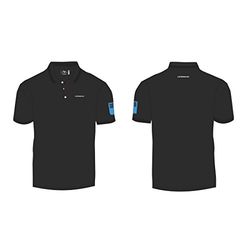 Haibike Poloshirt voor heren, zwart