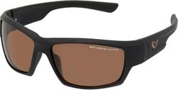 Savage Gear - Schmal Sonnenbrille Schwimmend Polarisierte Sonnenbrillen, Bärnsten, one size
