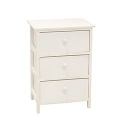 King Collection Biacchi Gianfranco C656833 cómoda - Cómodas (Blanco, 3 cajón(es), Madera, Monótono, Rectangular, Madera)
