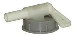 Dosing aid filling tap for 5 L canisters for easy dosage