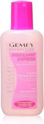 Maybelline New York - Dissolvant Express Manucure - Hydratant et avec Acétone - À l'extrait d'amande douce - 125 ml