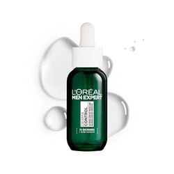 L'ORÉAL Paris Men Expert Derma Control Siero Anti-Imperfezioni Con Niacinamide E Acido Salicilico, per Uomo con Pelle Grassa e Tendenza Acneica. Riduce macchie e segni Post Acne