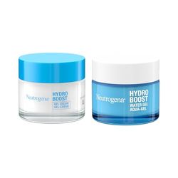 Neutrogena Hydro Boost Gel Cream Moisturiser with Hyaluronic Acid & Trehalose - For dry skin - 50 ml & Hydro Boost Water Gel Moisturiser with Hyaluronic Acid & Trehalose - For dry skin - 50 ml