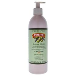 LErbolario L'Olivo Delicate Shampoo, 500 ml - With Olive Oil Extract - Aromatic Scent - Moisturizes and Nourishes - For Smooth Hair - Cruelty-Free