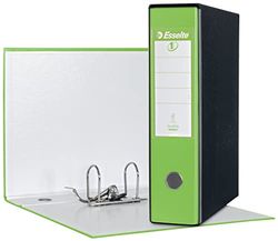 Esselte EUROFILE - Carpeta de cartón (Cartón, Verde, 8 cm, 230 mm, 330 mm, 1 unidad