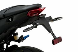 Puig 20768N Group LED Number Plate Holder Angle Colour Black