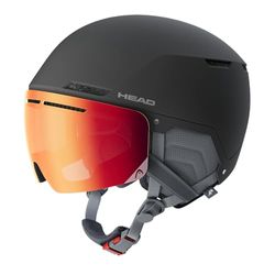 HEAD Cinema Pro W-Cascos de esquí y Snowboard, Mujeres, Gris, Extra-Small/Small