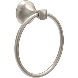 Esato - Anello porta asciugamani in nichel spazzolato