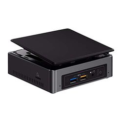 Intel BOXNUC7I3BNK Next Unit of Computing Kit Home Edition Core i5 7260U 2.2 GHz/8 GB/256 GB Mini PC - Black
