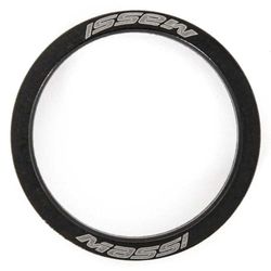 Massi Aranella Dir. 50948 1-1/8 inch x 1,5 inch, uniseks, volwassenen, zwart, eenheidsmaat