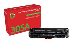 Everyday by Xerox Black Toner compatible with HP 305A (CE410A), Standard Capacity