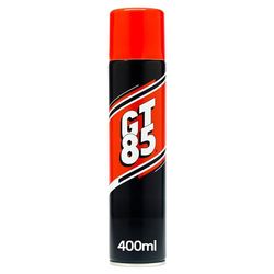 GT85 Spray 400ml: Lubricates, Cleans & Protects Metal/Composite, Rust Defense, Stuck Parts Ease, Shine Restore, Squeak Eliminate, Moisture Disperse,packaging may vary