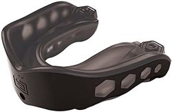 Shock Doctor Gel MAX Mouthguard - Mouth Guard Gum Piece Convertible - Black - Adult