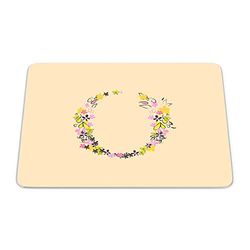 Bonamaison, Tapis de Souris Rectangle Imprimé Numériquement, Fond Antidérapant, pour Bureau et Maison, Taille: 22x18cm