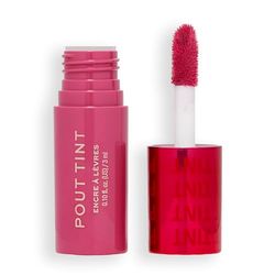 Makeup Revolution, Tinta Labbra Pout, Tinta Labbra Leggera, Colore Modulabile, Formula Idratante con Finitura Lucida, Mad About Mauve, 3ml